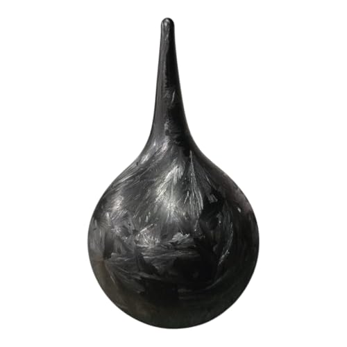 Terroso Mini Urne | Elegante Urn aus Glas für geliebte Menschen Urne Hund und Katze | 200 ml Erinnerungsstück - Tropfenform – Schwarz Frost Terroso Mini Urne | Elegante Urn aus Glas für geliebte Menschen Urne Hund und Katze | 200 ml Erinnerungsstück - Tropfenform – Schwarz Frost von Terroso