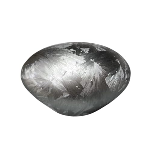 Terroso Mini Urne | Elegante Urn aus Glas für geliebte Menschen Urne Hund und Katze | 250 ml Erinnerungsstück - Steinform – Silber Frost von Terroso