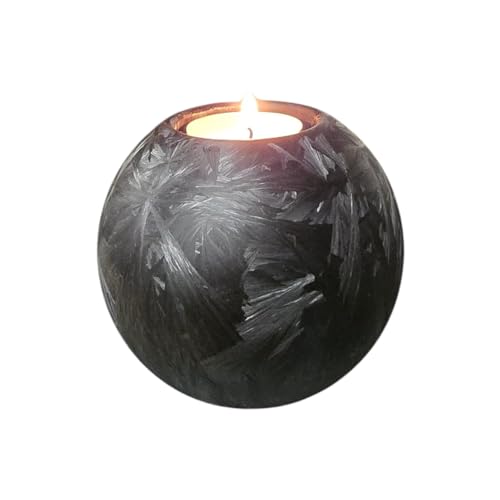 Terroso Urne mit Kerzenhalter | Elegante Urn aus Glas für geliebte Menschen Urne Hund und Katze | 500 ml Erinnerungsstück – Schwarz Frost Terroso Urne mit Kerzenhalter | Elegante Urn aus Glas für geliebte Menschen Urne Hund und Katze | 500 ml Erinnerungsstück – Schwarz Frost von Terroso