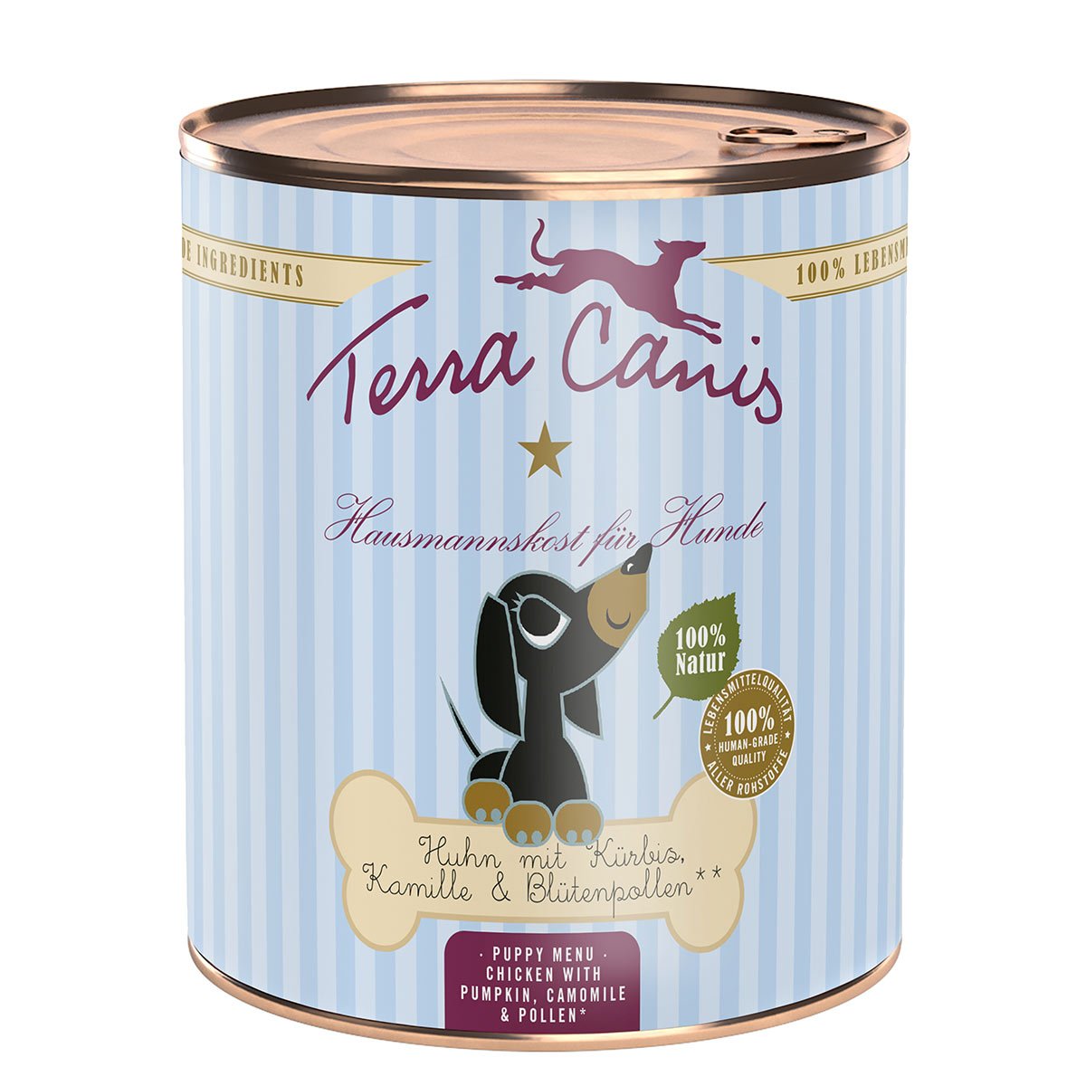 Terra Canis Welpe Huhn mit Kürbis, Kamille & Tomate 6x800g Terra Canis Welpe Huhn mit Kürbis, Kamille & Tomate 6x800g von Terra Canis