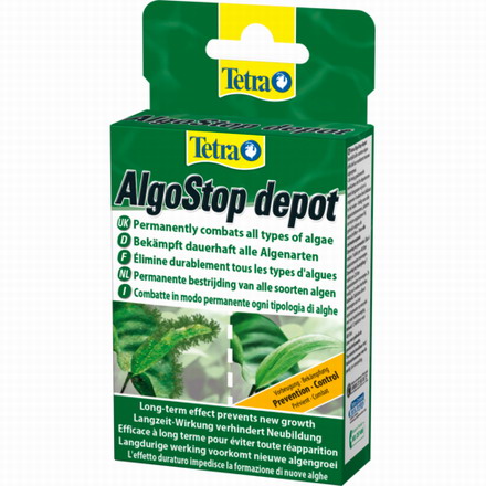 12 Tabletten Tetra AlgoStop depot - gezielte Langzeitbekämpfung von Algen von Tetra
