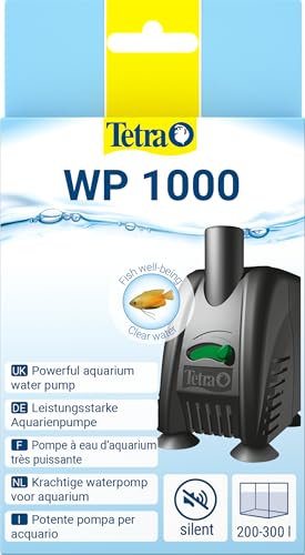 Tetra WP 1000 Wasserpumpe für Aquarien - Leistungsstarke Aquarienpumpe, mit Durchlfussregulierung, für eine optimale Wasserzirkulation und klares Wasser, 200 - 300 Liter von Tetra