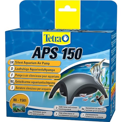 Tetra APS 150 Aquarium Luftpumpe - leise Membran-Pumpe für Aquarien von 80-150 L, schwarz Tetra APS 150 Aquarium Luftpumpe - leise Membran-Pumpe für Aquarien von 80-150 L, schwarz von Tetra