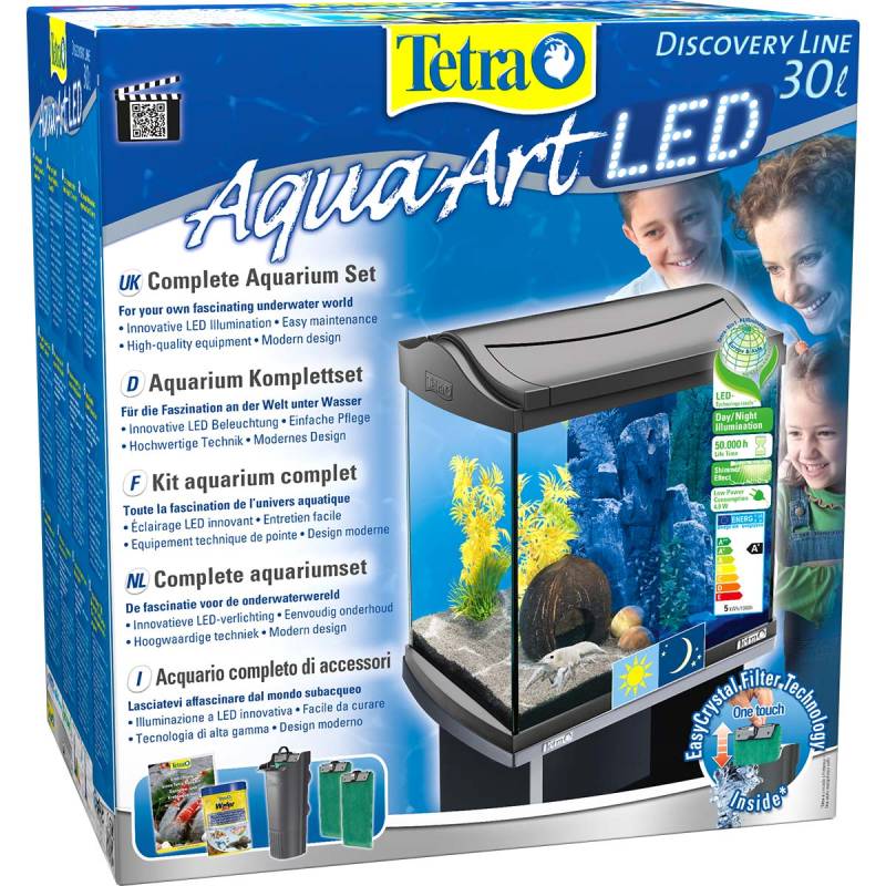 Tetra AquaArt LED Aquarium Komplettset Anthrazit 60 von Tetra