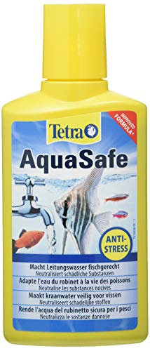 Tetra AquaSafe Macht das Leitungswasser sicher, neutralisiert schädliche Substanzen für Fische, 250 ml Tetra AquaSafe Macht das Leitungswasser sicher, neutralisiert schädliche Substanzen für Fische, 250 ml von Tetra