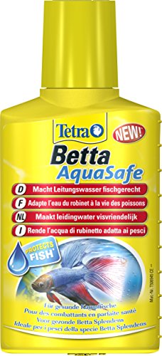 Tetra Betta AquaSafe - Wasseraufbereiter macht Leitungswasser fischgerecht für gesunde Kampffische, 100 ml Flasche von Tetra