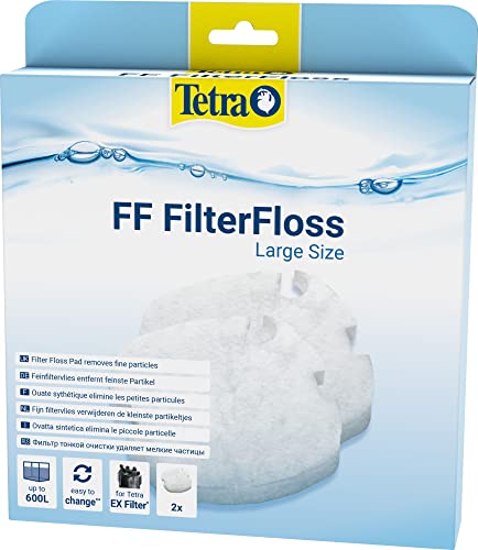 Tetra FF FilterFloss Large - Feinfiltervlies für die Tetra Aquarium Außenfilter EX 1200 Plus und 1500 Plus von Tetra