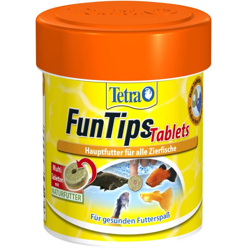 Tetra Fischfutter FunTips Tablets 75 Tabletten von Tetra