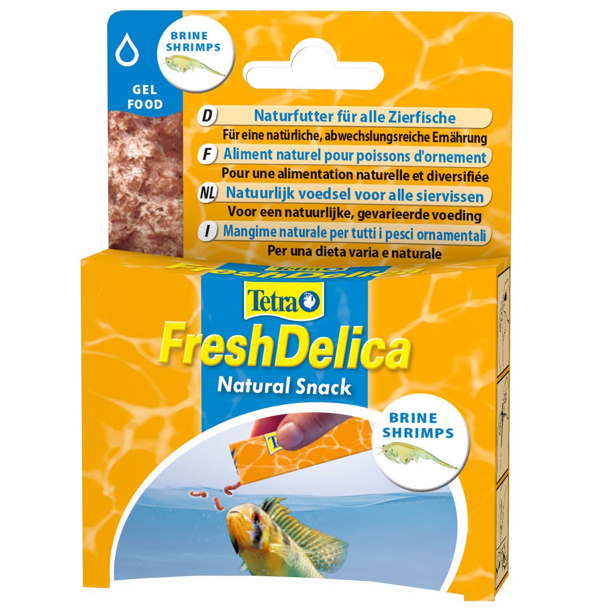 Tetra Gelfutter FreshDelica Brine Shrimps 48g Tetra Gelfutter FreshDelica Brine Shrimps 48g von Tetra