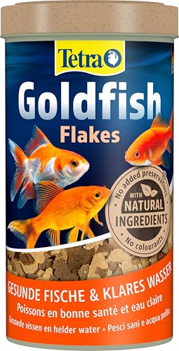 Tetra Goldfish Flakes - Flocken-Fischfutter für alle Goldfische und andere Kaltwasserfische, 500 ml Dose von Tetra