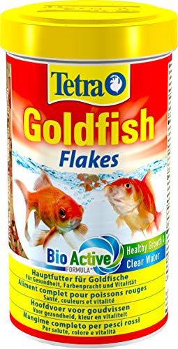 Tetra Goldfish Flakes - Flocken-Fischfutter für alle Goldfische und andere Kaltwasserfische, 500 ml Dose von Tetra