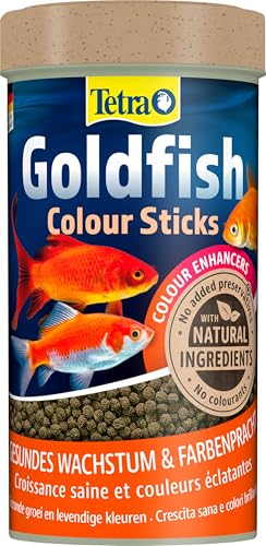 Tetra Goldfish Colour Sticks, Futtersticks für Goldfische zur Entfaltung der natürlichen Farbenpracht, 250 ml Dose Tetra Goldfish Colour Sticks, Futtersticks für Goldfische zur Entfaltung der natürlichen Farbenpracht, 250 ml Dose von Tetra