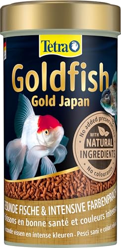 Tetra Goldfish Gold Japan - Premium Fischfutter in Form von Mini Sticks für japanische Goldfische und andere exotische Goldfische, 250 ml Dose Tetra Goldfish Gold Japan - Premium Fischfutter in Form von Mini Sticks für japanische Goldfische und andere exotische Goldfische, 250 ml Dose von Tetra