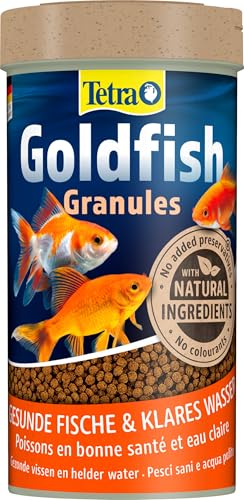 Tetra Goldfish Granules - Granulat-Fischfutter für alle Goldfische und andere Kaltwasserfische, 250 ml Dose Tetra Goldfish Granules - Granulat-Fischfutter für alle Goldfische und andere Kaltwasserfische, 250 ml Dose von Tetra