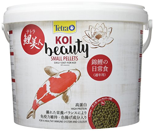 Tetra KOI Beauty Small (Premium-Hauptfutter für Gesundheit und Farbenpracht, geeignet für Koi ab 10 cm), 10 L Eimer, 1er Pack (1 x 10 ml) von Tetra