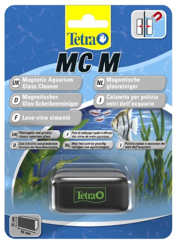 Tetra MC Magnetischer Scheibenreiniger für das Aquarium, Scheibenmagnet für eine schnelle und einfache Aquarium Reinigung, Größe M von Tetra