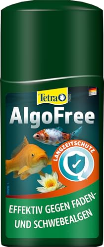 Tetra Pond AlgoFree Schwebealgen- und Fadenalgenvernichter, bekämpft langfristig grünes Wasser im Gartenteich, 250 ml von Tetra