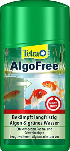 Tetra Pond AlgoFree Schwebealgen- und Fadenalgenvernichter, bekämpft langfristig grünes Wasser im Gartenteich, 1 L von Tetra