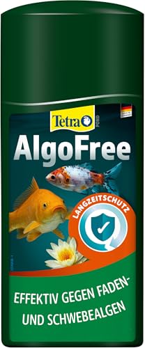 Tetra Pond AlgoFree Schwebealgen- und Fadenalgenvernichter, bekämpft langfristig grünes Wasser im Gartenteich, 500 ml von Tetra