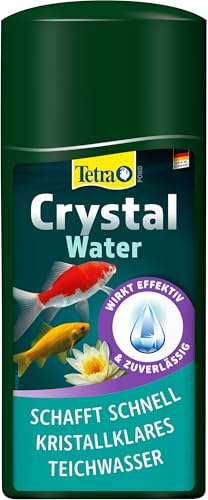 Tetra Pond CrystalWater - Wasserklärer gegen Trübungen für kristallklares Wasser im Gartenteich, 500 ml von Tetra