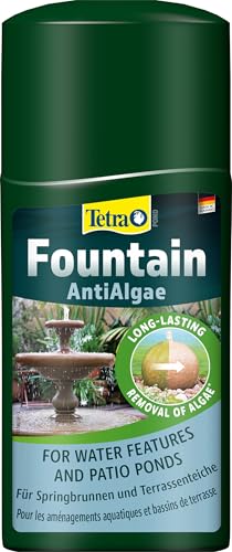 Tetra Pond Fountain AntiAlgae - hochwirksamer Algenschutz für Springbrunnen und Terassenteiche, 250 ml Flasche von Tetra