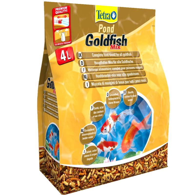 Tetra Pond Goldfish Mix - Doppelpack 2 x 4 L von Tetra