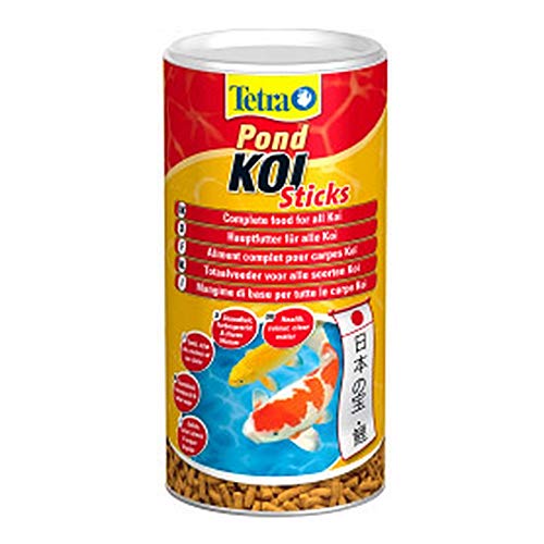 Tetra Pond Koi Sticks - Koi-Futter für farbenprächtige Fische und eine verbesserte Wasserqualität, 7 L Beutel von Tetra