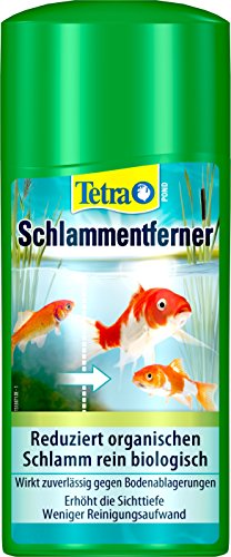 Tetra Pond Schlammentferner - reduziert Schlamm in Gartenteichen, wirkt rein biologisch, 500 ml Flasche von Tetra