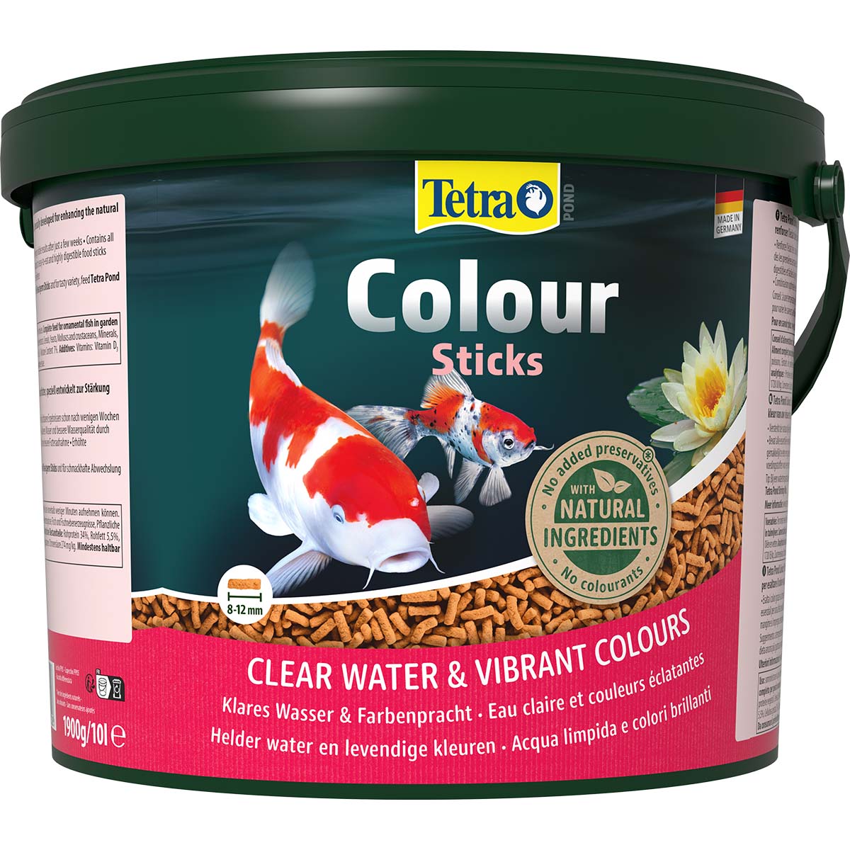 Tetra Pond Teichfischfutter Colour Sticks 10l von Tetra