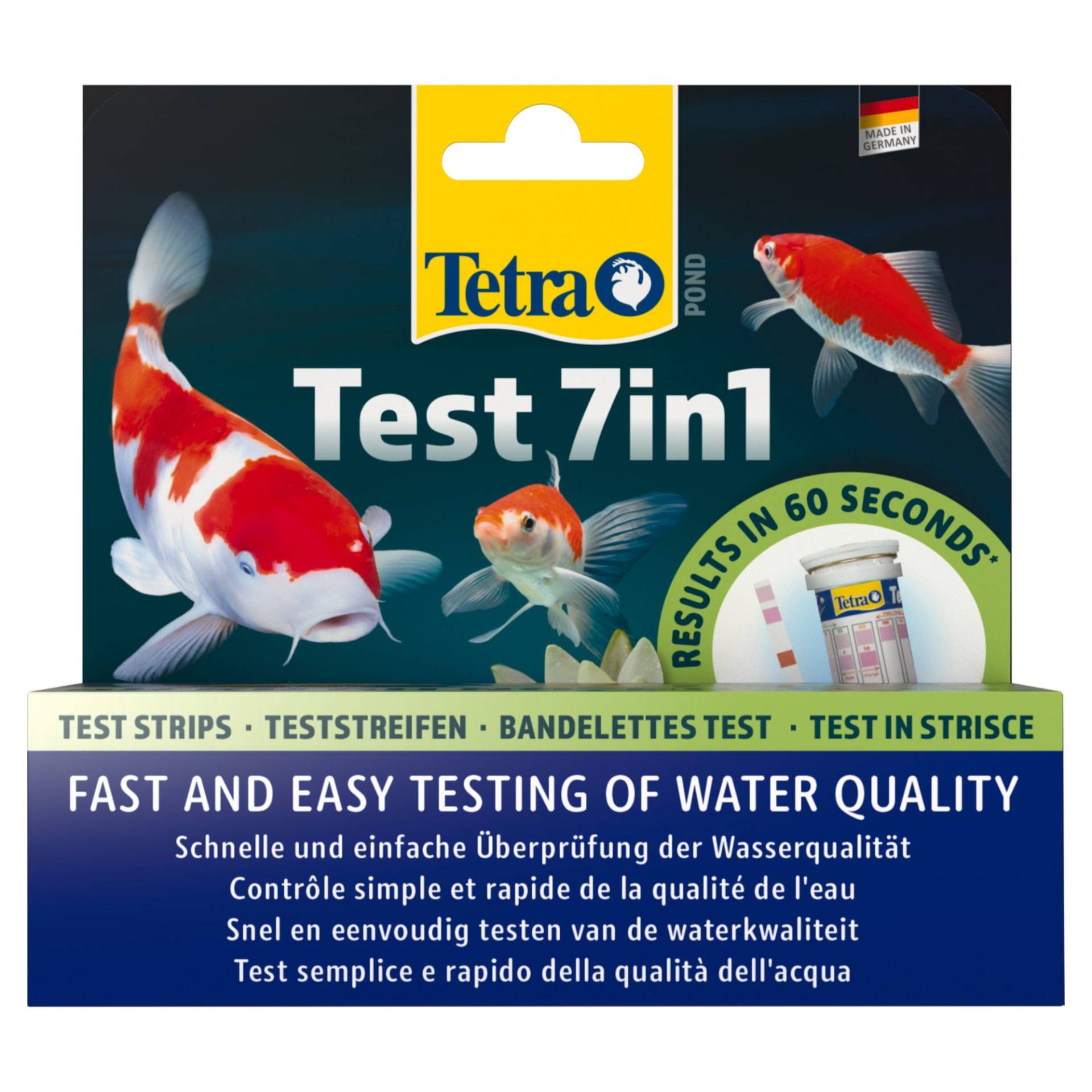 Tetra Pond Test 7 in 1 - Sparpaket: 2 x 25 Teststreifen Tetra Pond Test 7 in 1 - Sparpaket: 2 x 25 Teststreifen von Tetra
