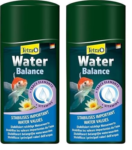 Tetra Pond WaterBalance Wasserpflegemittel - schafft ideale und stabile Wasserwerte im Teich, 500 ml Flasche (Packung mit 2) von Tetra
