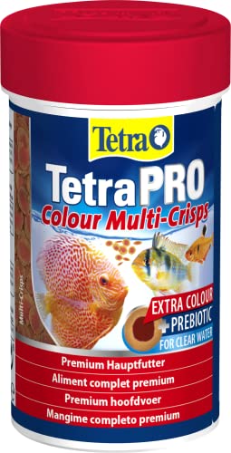 Tetra Pro Colour Multi-Crisps - Premium Fischfutter mit Farbkonzentrat für schöne, farbenprächtige Fische, 100 ml Dose von Tetra