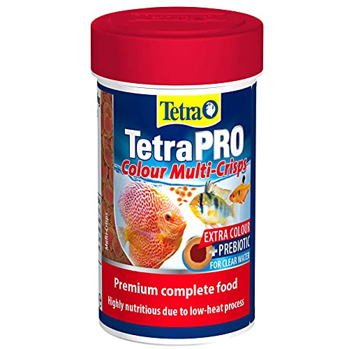 Tetra Pro Colour Multi-Crisps - Premium Fischfutter mit Farbkonzentrat für schöne, farbenprächtige Fische, 100 ml Dose von Tetra