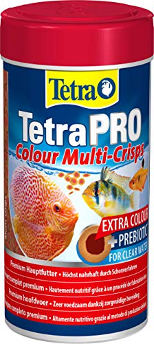 Tetra Pro Colour Multi-Crisps - Premium Fischfutter mit Farbkonzentrat für schöne, farbenprächtige Fische, 250 ml von Tetra