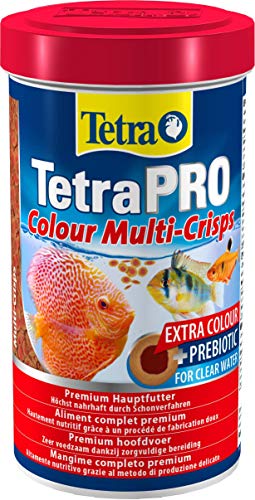 Tetra Pro Colour Multi-Crisps - Premium Fischfutter mit Farbkonzentrat für schöne, farbenprächtige Fische, 500 ml Tetra Pro Colour Multi-Crisps - Premium Fischfutter mit Farbkonzentrat für schöne, farbenprächtige Fische, 500 ml von Tetra