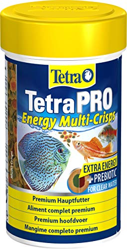 Tetra Pro Energy Multi-Crisps - Premium Fischfutter mit Energiekonzentrat für gesteigerte Vitalität, 100 ml Dose von Tetra