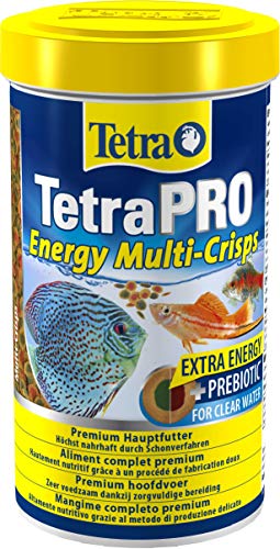 Tetra Pro Energy Multi-Crisps - Premium Fischfutter mit Energiekonzentrat für gesteigerte Vitalität, 500 ml Dose von Tetra