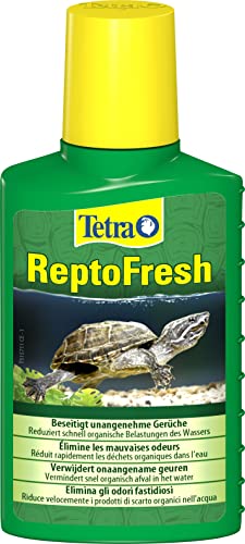Tetra ReptoFresh Wasseraufbereiter - beseitigt unangenehme Gerüche und verringert sofort organischen Abfall im Wasser von Aqua-Terrarien, 100 ml Flasche von Tetra