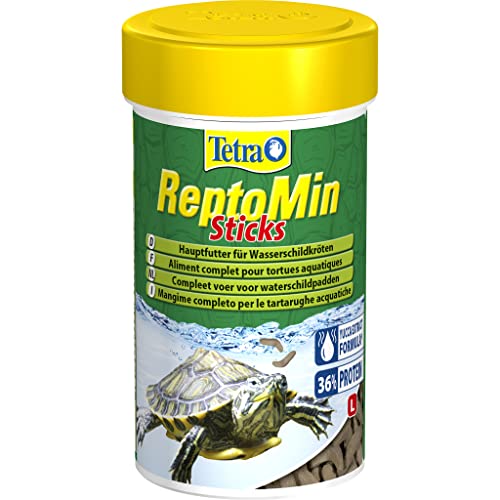 Tetra ReptoMin Sticks Schildkröten-Futter - ausgewogenes Hauptfutter für ausgewachsene Wasserschildkröten, 250 ml von Tetra