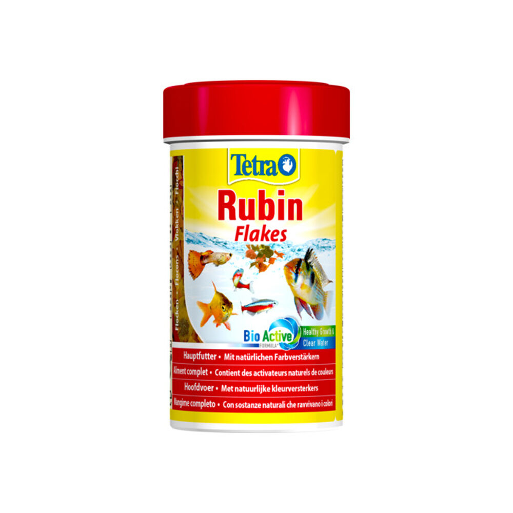 Tetra Rubin Flakes Fischfutter - 100 ml von Tetra