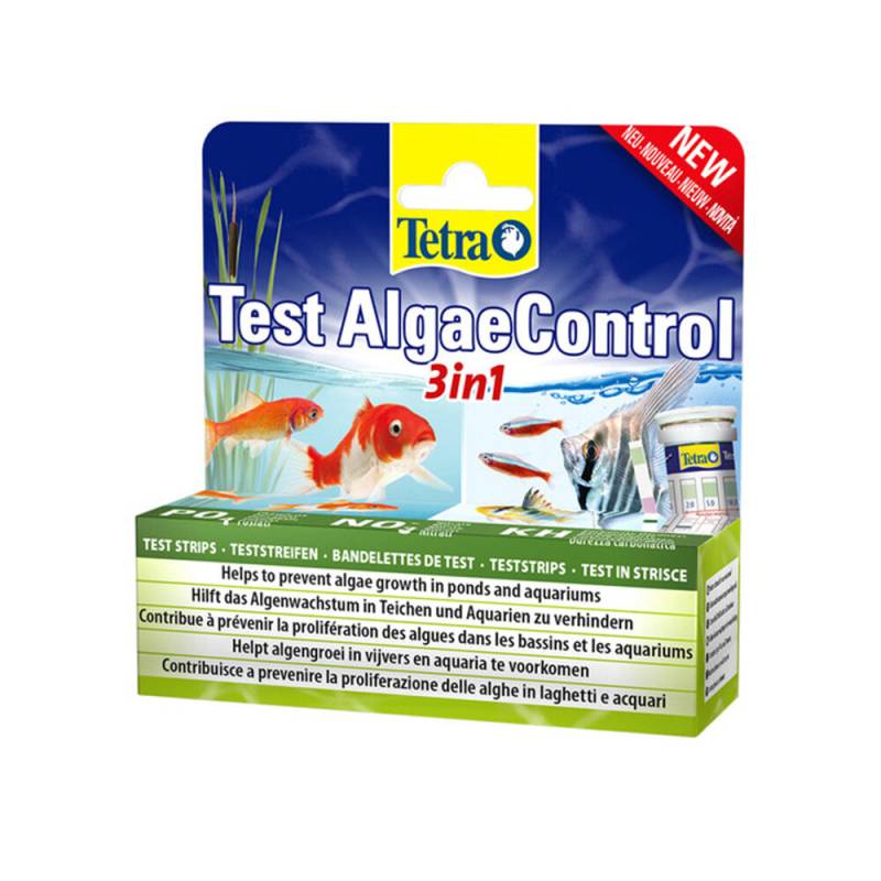 Tetra Test AlgaeControl 3in1 - 25 Teststreifen von Tetra