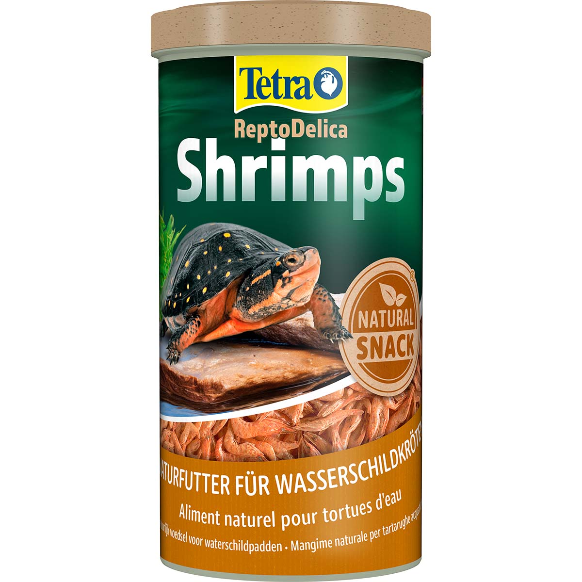 Tetra Wasserschildkrötenfutter ReptoDelica Shrimps 1L von Tetra