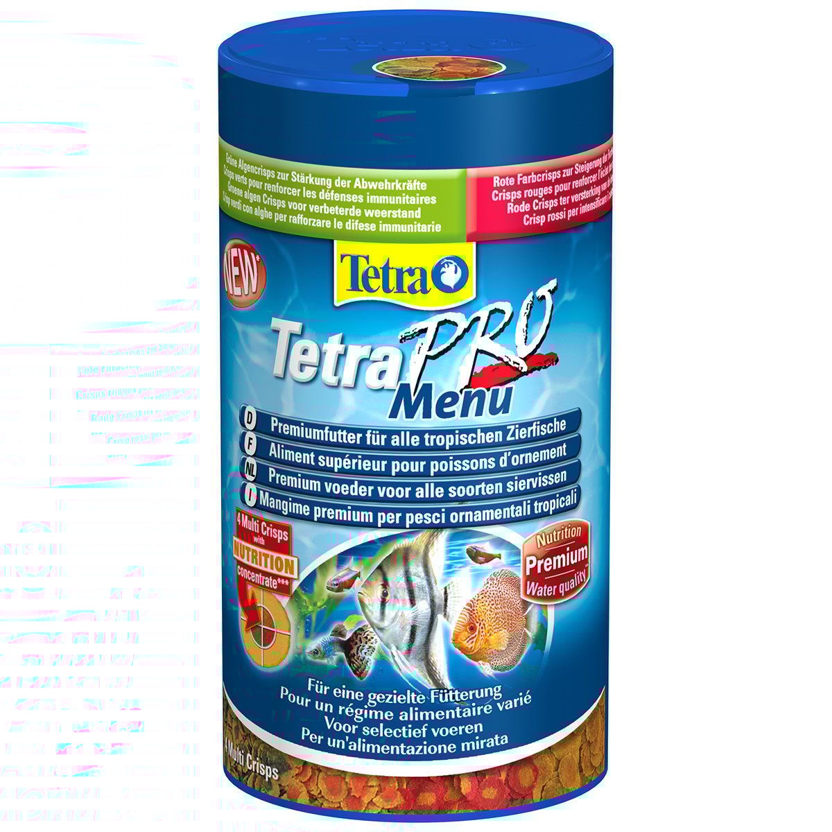Tetra Zierfischfutter Pro Menu 250ml Tetra Zierfischfutter Pro Menu 250ml von Tetra