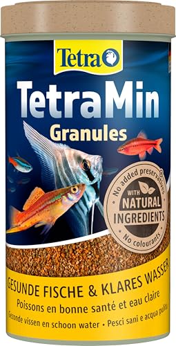 TetraMin Granules - langsam absinkendes Fischfutter, ideal für Fische in der mittleren Wasserschicht des Aquariums, 500 ml Dose TetraMin Granules - langsam absinkendes Fischfutter, ideal für Fische in der mittleren Wasserschicht des Aquariums, 500 ml Dose von Tetra