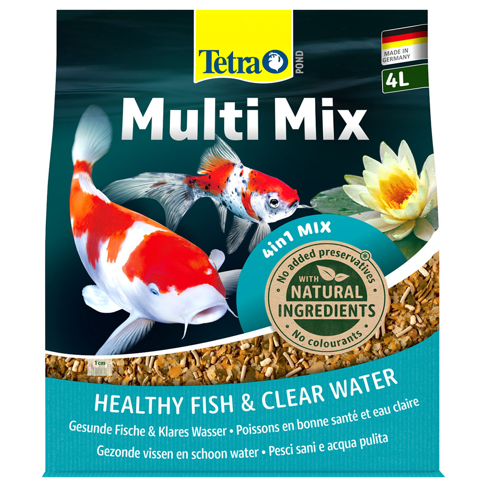 TetraPond Teichfischfutter Multi Mix - 4 l von Tetra