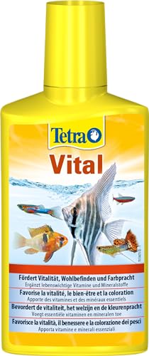 Tetra Vital - fördert Vitalität, Wohlbefinden und Farbpracht bei Fischen, ergänzt lebenswichtige Vitamine und Mineralstoffe, 250 ml Flasche von Tetra