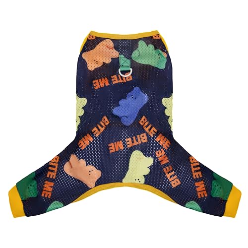 Hunde-Netz-Shirt, Hunde-Shirts für kleine Hunde, leichtes Haustier-T-Shirt, Sommer-Haustier-T-Shirt, Hundekleidung, Blau, Größe XL Hunde-Netz-Shirt, Hunde-Shirts für kleine Hunde, leichtes Haustier-T-Shirt, Sommer-Haustier-T-Shirt, Hundekleidung, Blau, Größe XL von Teumessian