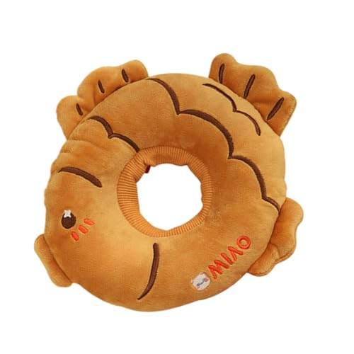 Anti-Leckhalsband für Katzen, Hundehalsband | Süßer Tempura Taiyaki Welpe Anti-Leck-Halskegel,Weiches Katzenhalsband, Wundheilungshalsband für kleine mittelgroße Welpen und Kätzchen Anti-Leckhalsband für Katzen, Hundehalsband | Süßer Tempura Taiyaki Welpe Anti-Leck-Halskegel,Weiches Katzenhalsband, Wundheilungshalsband für kleine mittelgroße Welpen und Kätzchen von Tewzafiya