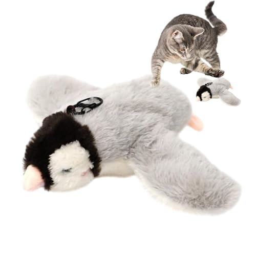Automatisches Flying Bird Cat -Spielzeug, elektrischer fliegender Vogel für Katzen | Automatische fliegende Vogelkatze necken Stick | Leuchtende Farben necken Spielzeug für Hunde, Kätzchen und andere Automatisches Flying Bird Cat -Spielzeug, elektrischer fliegender Vogel für Katzen | Automatische fliegende Vogelkatze necken Stick | Leuchtende Farben necken Spielzeug für Hunde, Kätzchen und andere von Tewzafiya
