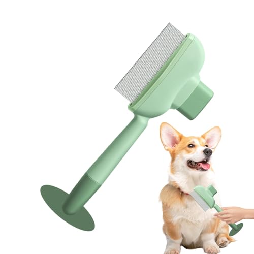 Flohkamm, Flohkamm für Hunde,Demating Hundepinsel - Katzenpinsel zum Entfernen von Verwicklungen und Knoten, multifunktionales Haustierhaarpfeilwerkzeug Flohkamm, Flohkamm für Hunde,Demating Hundepinsel - Katzenpinsel zum Entfernen von Verwicklungen und Knoten, multifunktionales Haustierhaarpfeilwerkzeug von Tewzafiya